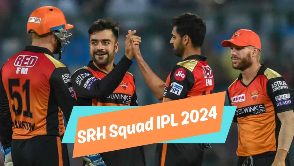 SRH Players List IPL 2024